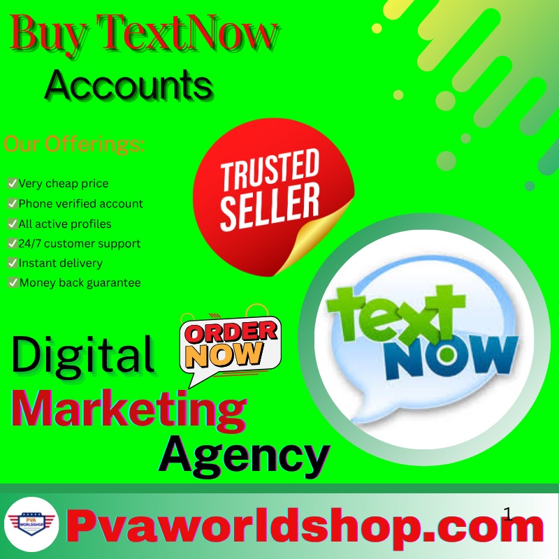Buy TextNow Accounts